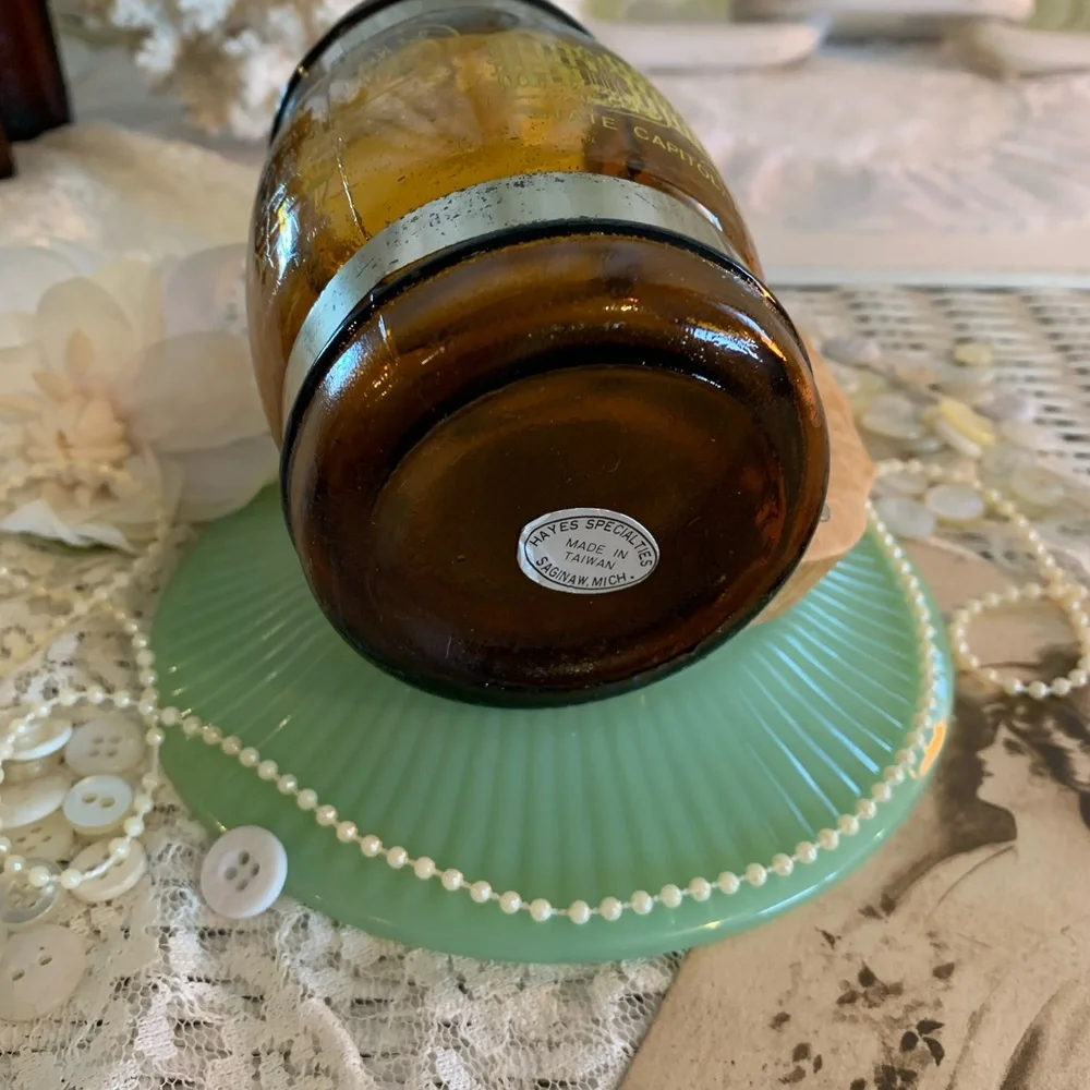 Vintage Amber Glass Stein🍺 - Picture 12 of 15